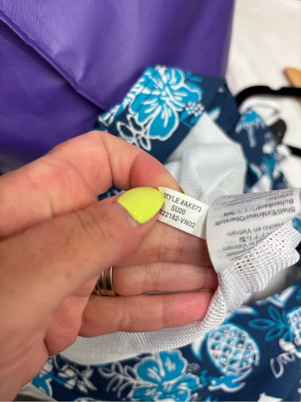 J. Crew Tropical 9” Flex Board Short